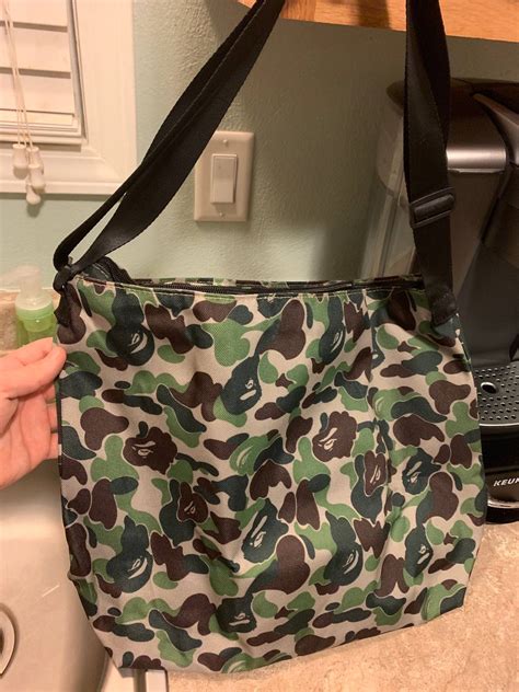 bape shoulder bag replica|is bape real.